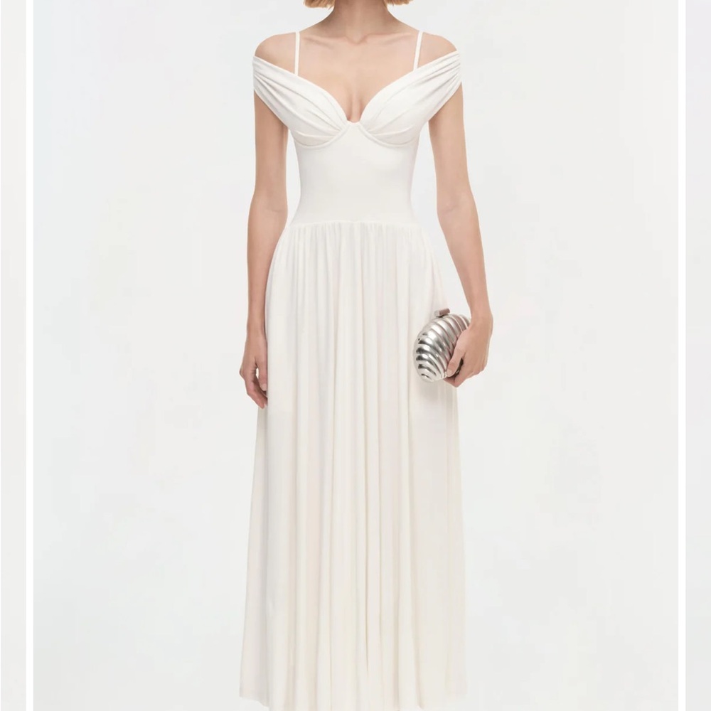 Jonathan Simkhai Amarantha Jersey Maxi Dress
